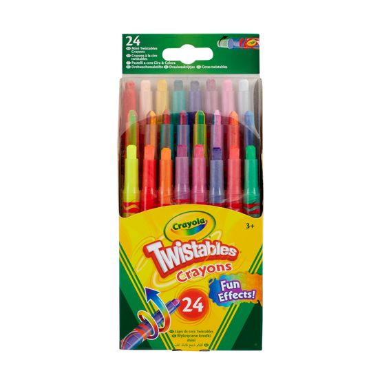 Crayola - Mini Twistable Special Effects Crayons 24 Pack