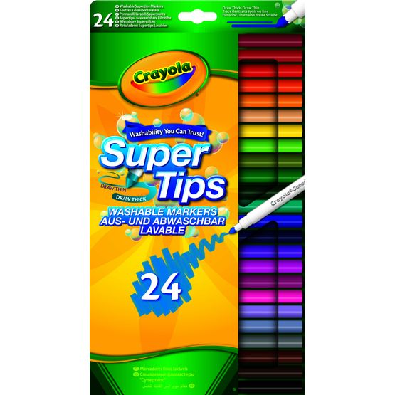 Crayola - Supertips 24 Pack