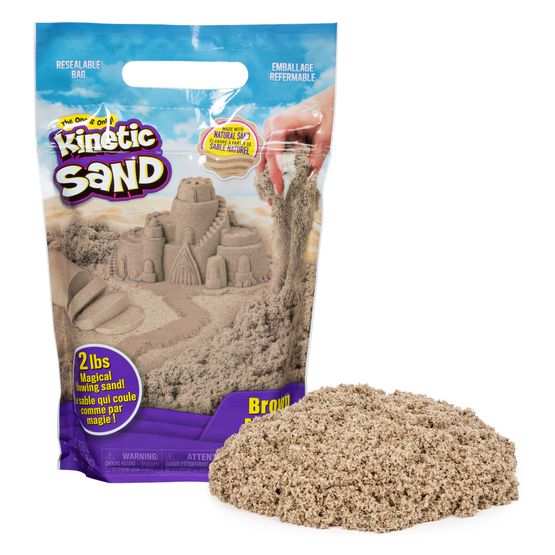 Kinetic Sand - 2lb Brown Sand Bag