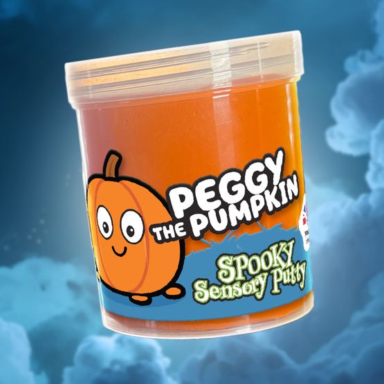 Putty Pals - Peggy Pumpkin Sensory Putty