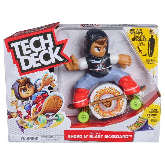 Tech Deck - Shred 'n Blast Skateboard