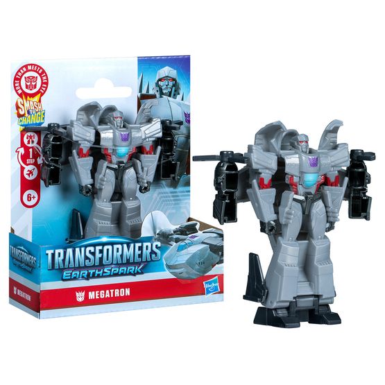 Transformers - Earthspark 1 Step Smash Changers Megatron