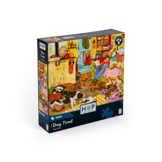 House of Puzzles - Dog Tired 1000 Piece Jigsaw Puzzle
