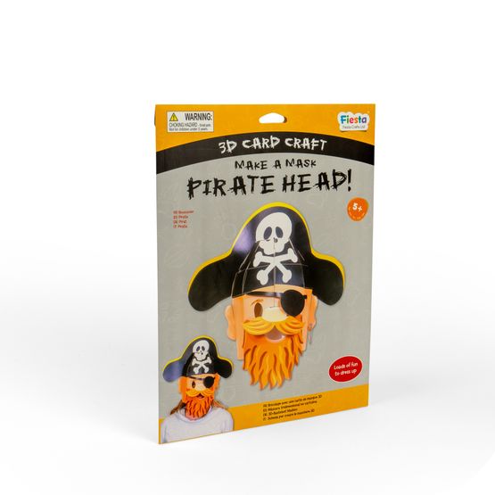 Bigjigs - Pirate 3D Mask Card Craft