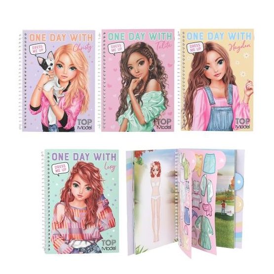 TOPModel - Dress Me Up for One Day Sticker Book Assortment
