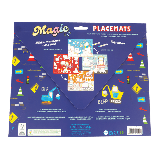 Floss &amp; Rock - Construction Water Mats