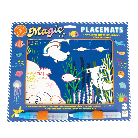 Floss &amp; Rock - Ocean Water Mats