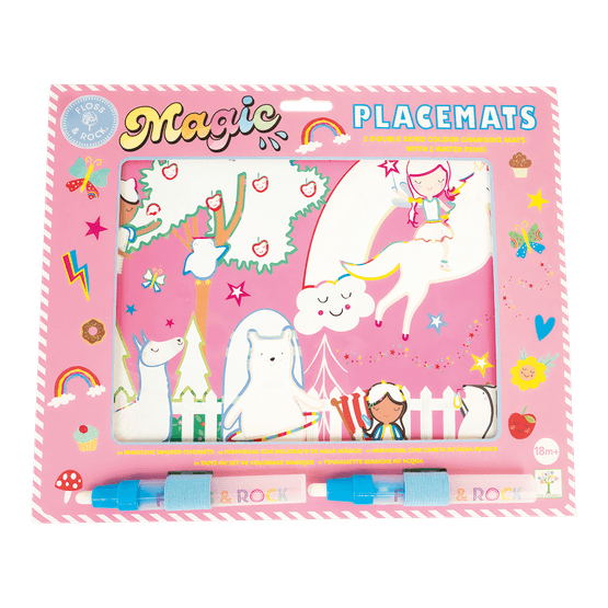 Floss &amp; Rock - Rainbow Fairy Water Mats