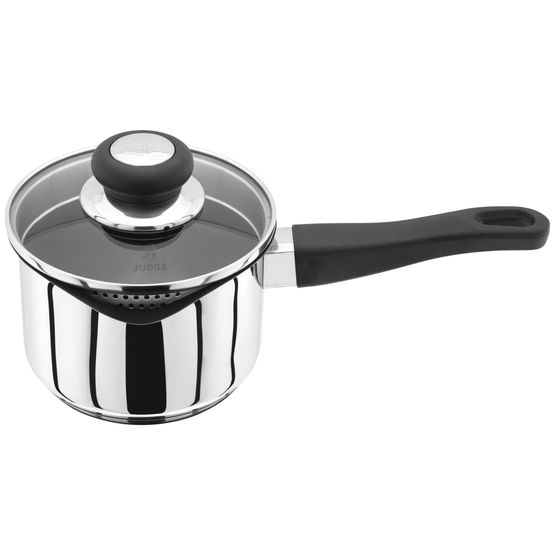 Judge - Vista - Non Stick Draining 14cm Saucepan - 1L