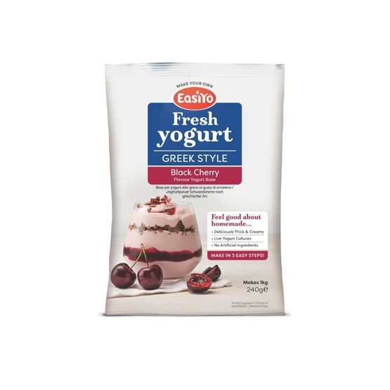 EasiYo - Greek Style - Black Cherry