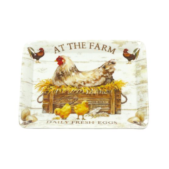 Stow Green - Chicken On A Basket Scatter Tray