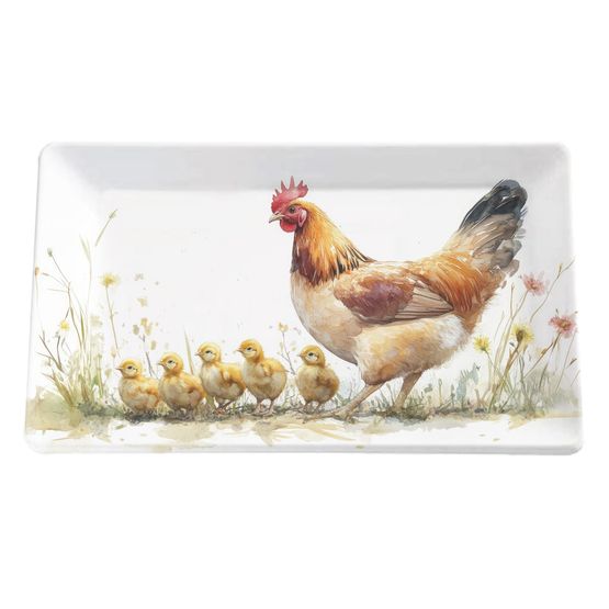 Stow Green - Hen &amp; Chicks Scatter Tray