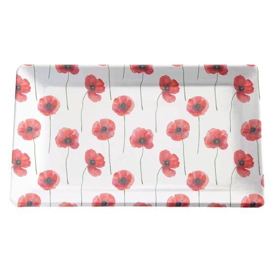 Stow Green - Poppies Scatter Tray