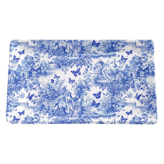 Stow Green - Vintage Blue Scatter Tray