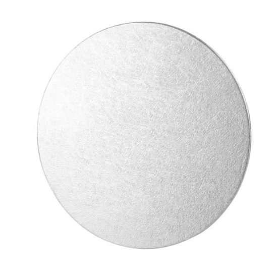Tala - 8" Round Silver Cake Board 3mm