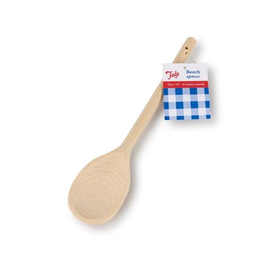 Tala - Waxed Beech Wooden Spoon 25cm