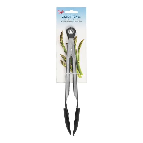 Tala - Tools &amp; Gadgets - 23cm Stainless Steel Tongs With Silicone Head
