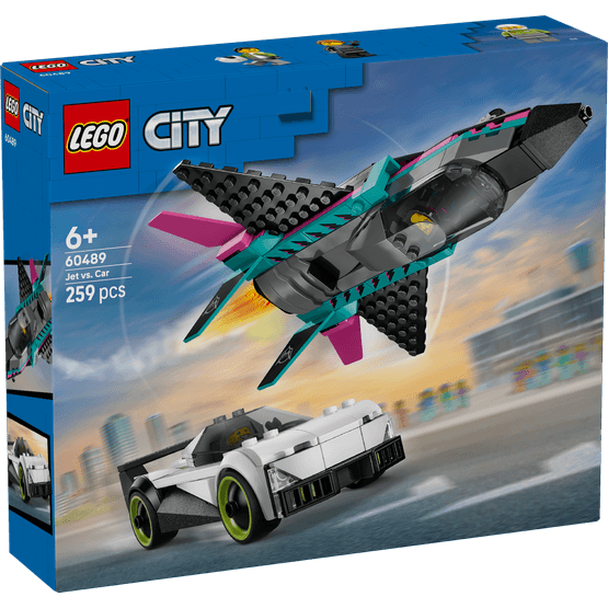 LEGO City Great Vehicles - Jet vs Car