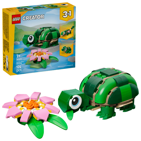 LEGO Creator - Turtle with a Water Lily Flower