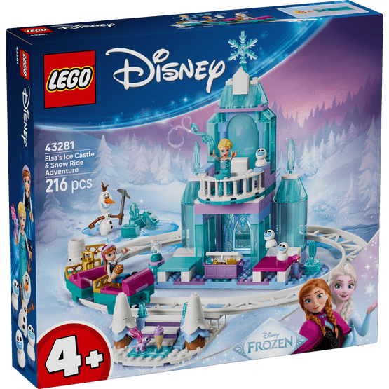 LEGO Disney Princess - Elsas Ice Castle &amp; Snow Ride Adventure
