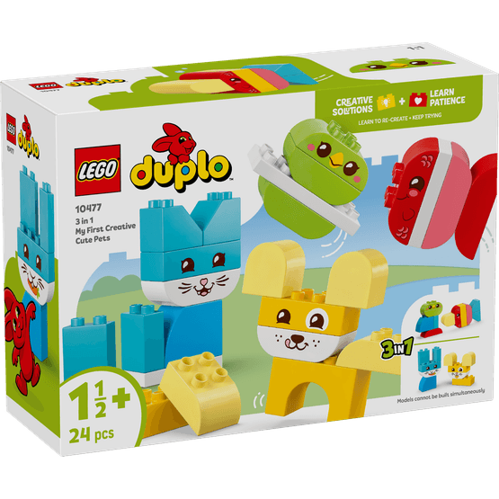 LEGO DUPLO - 3in1 Creative Cute Pets