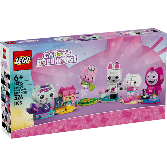LEGO Gabbys Dollhouse - Gabbys Brick-Built Cat Friends
