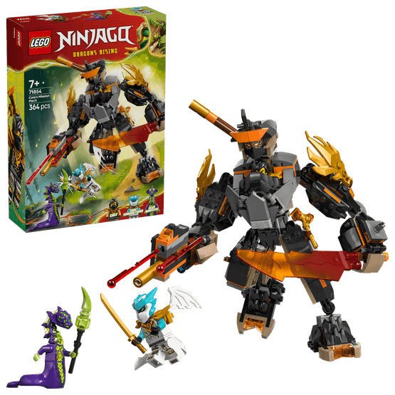 LEGO Ninjago - Coles Mission Mech &amp; Dragon Zane