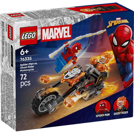 LEGO Super Heroes Marvel - Spider-Man vs Ghost Rider Motorcycle