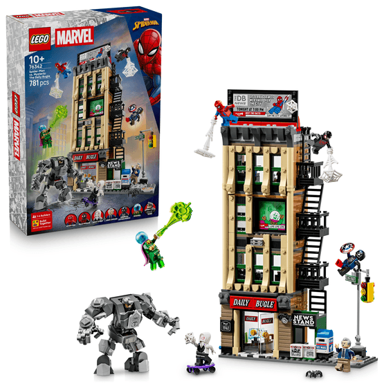 LEGO Super Heroes Marvel - Spider-Man vs Mysterio The Daily Bugle