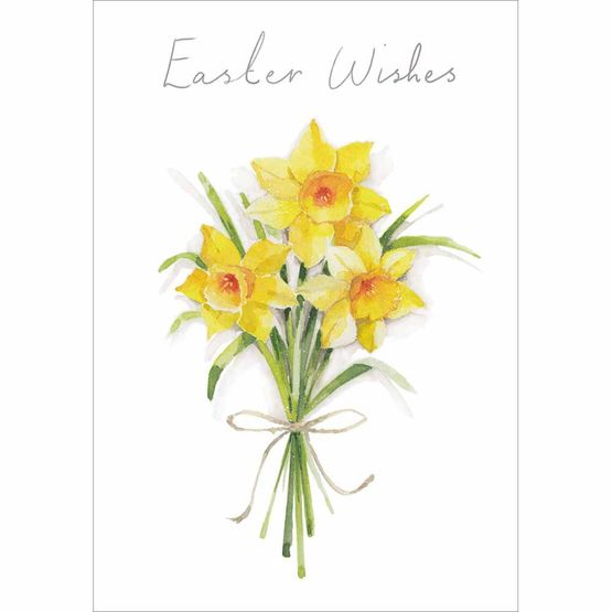 Easter Card - Bunch Of Daffodils