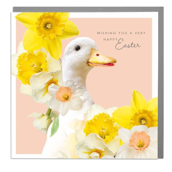 Easter Card - Duck