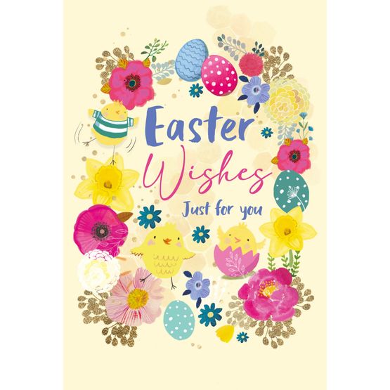 Easter Card - Easter Egg Border