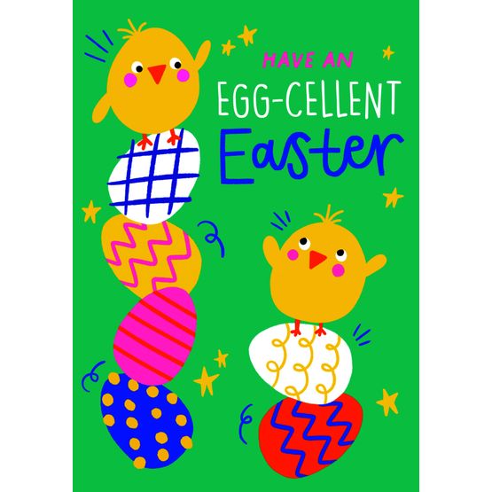 Easter Card - Egg-Cellent Easter