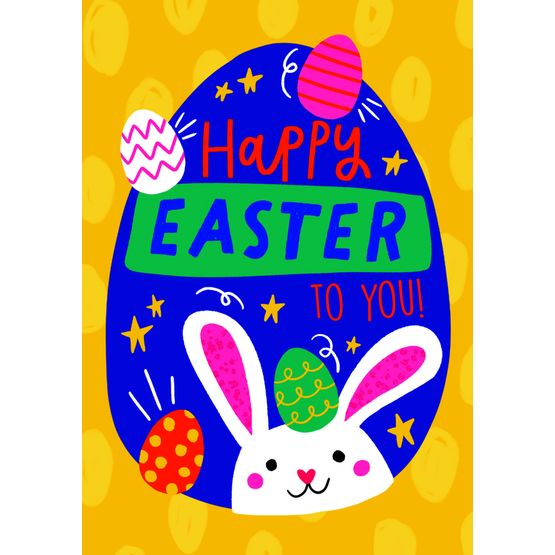 Easter Card - Happy Easter Bunny