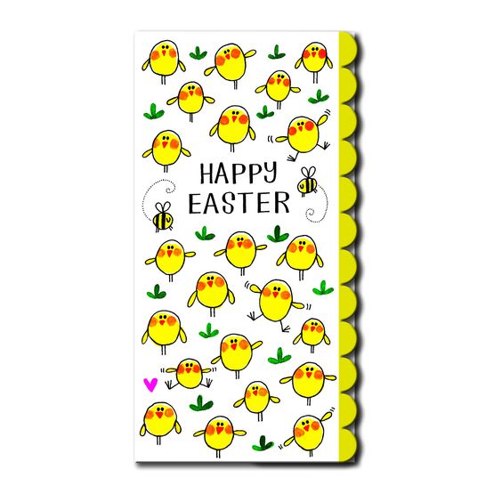 Easter Card - Happy Easter Chicks
