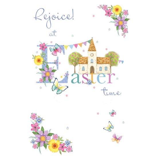 Easter Card - Rel Easter Text