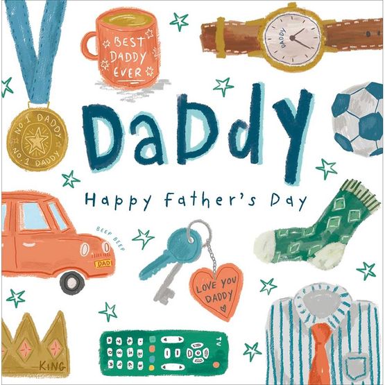 Fathers Day Card - Fathers Day Icons