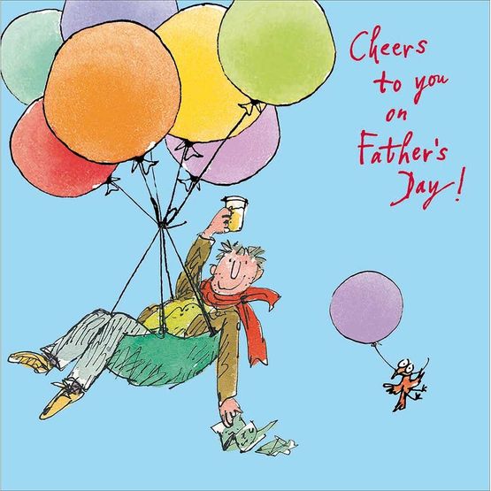 Fathers Day Card - Man In A Hammock With Beer