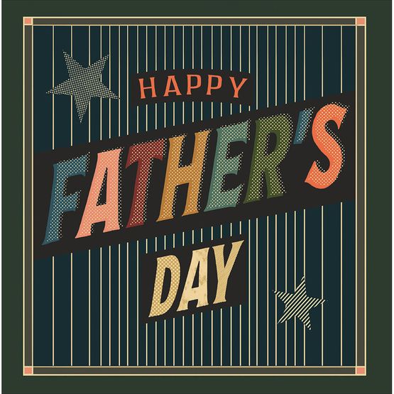 Fathers Day Card - Happy Fathers Day