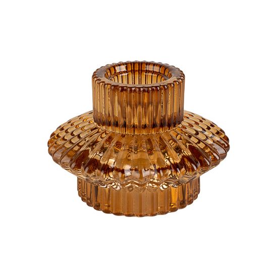 Candlelight - Amber Tealight Holder