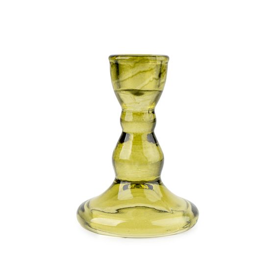 Candlelight - Green Taper Candle Holder