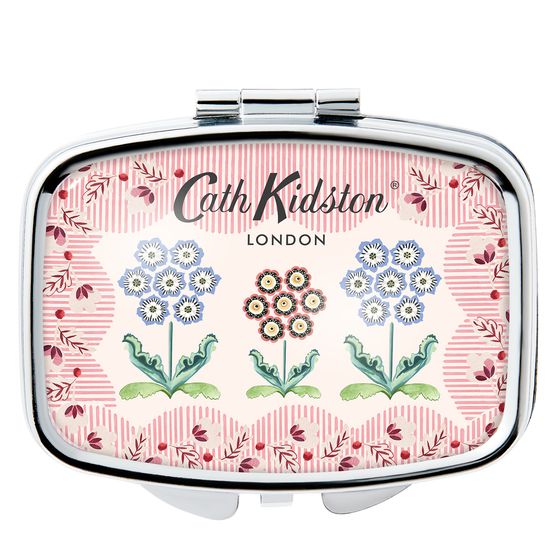 Cath Kidston - Woven Flowers Compact Mirror Lip Balm