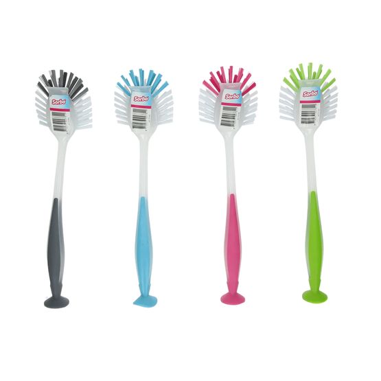 Sorbo - Dishbrush with Suction Cup - Assorted