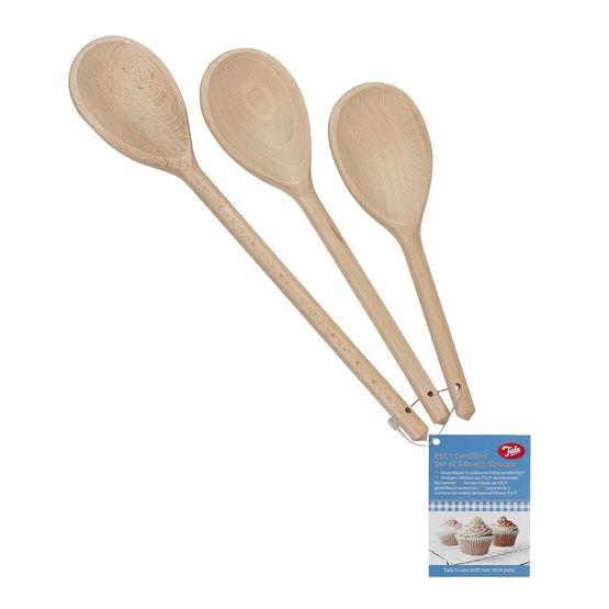 Tala - FSC Set of 3 Wooden Spoons