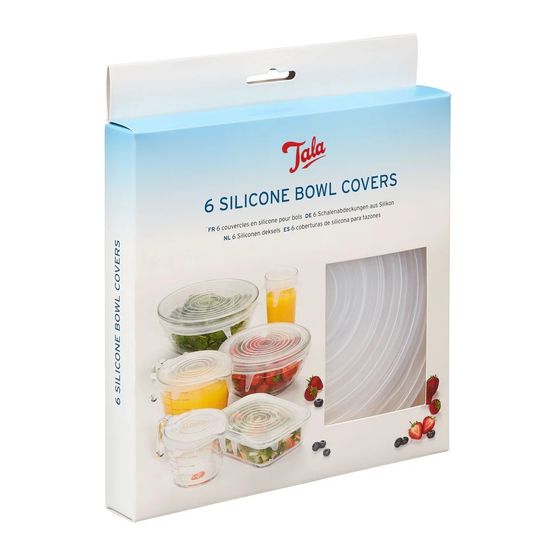 Tala 6 Piece Silicone Bowl Cover Set
