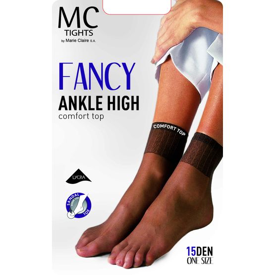 Marie Claire - Fancy Top Ankle High - Black