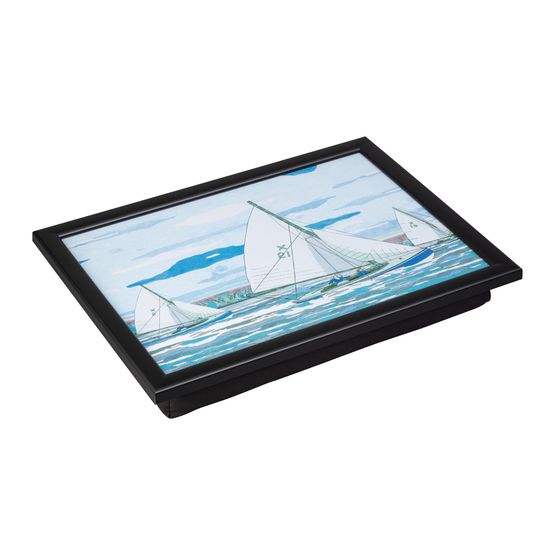Denby - Sailing Laptray With Black Edge