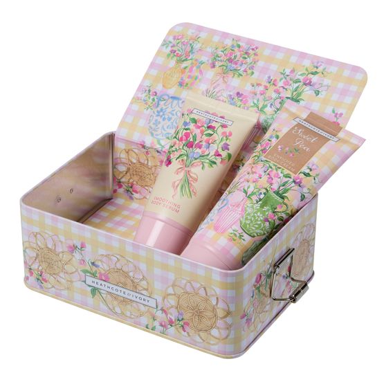 Heathcote &amp; Ivory - Sweet Pea Radiant Skin Tin