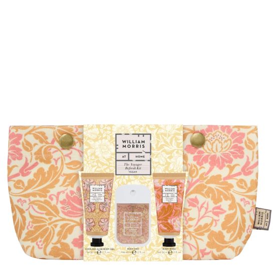 William Morris at Home - The Voyager Refresh Kit Canvas Wash Bag