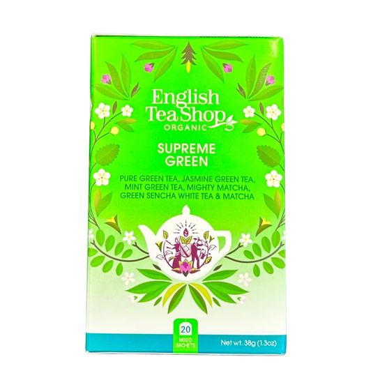 English Tea Shop Organic - Supreme Green Tea 20 Bag Sachets
